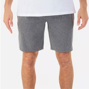 Hurley Men’s Phantom Flow Walkshort, 20”, dark gray, size 32